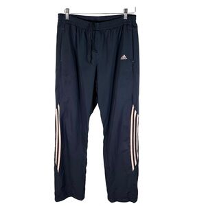 Vintage Adidas Track Pants Women’s Size‎ Medium Blue Pink Athletic Joggers
